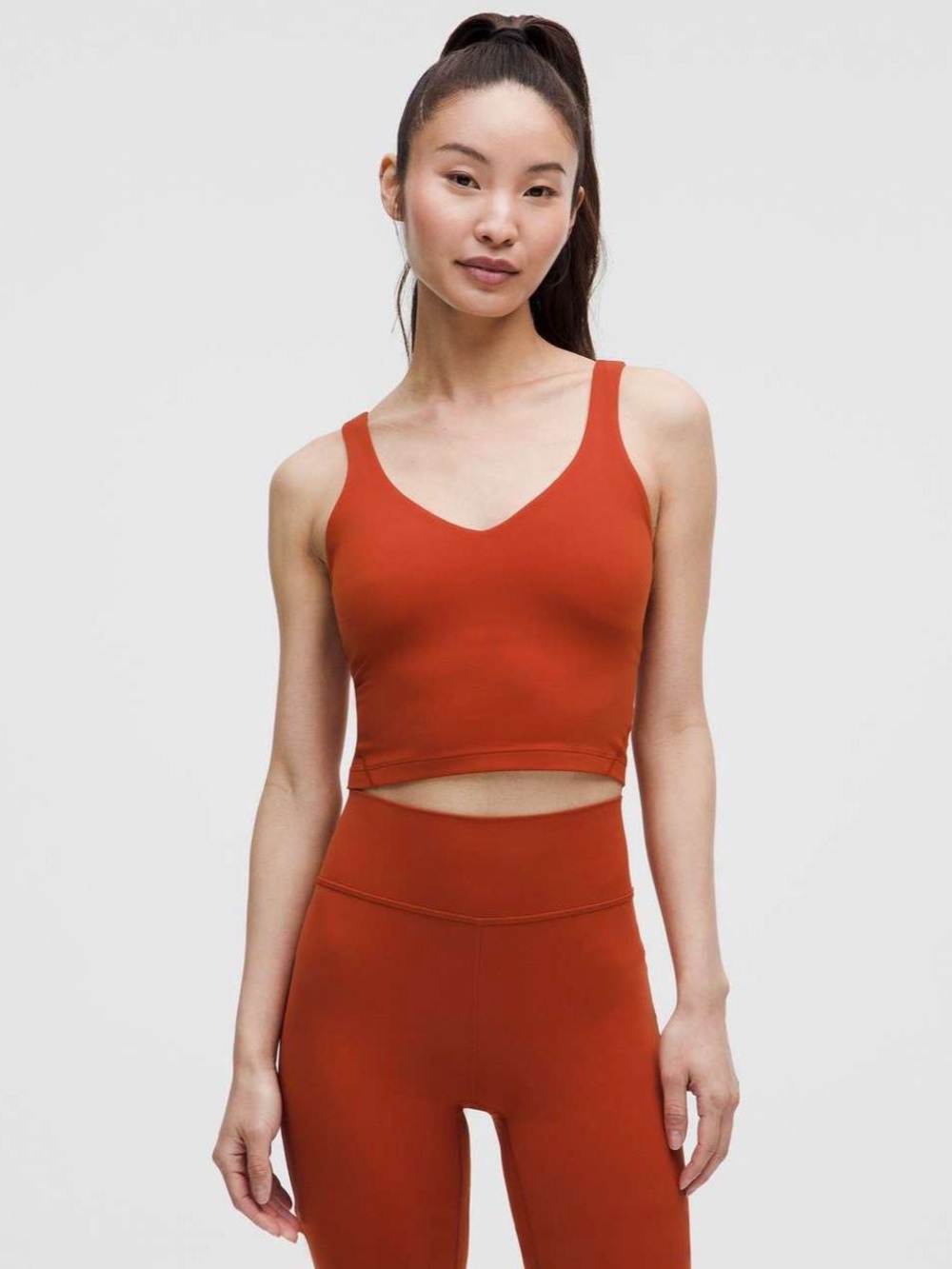 lululemon athletica align Tank in Burnt Orange